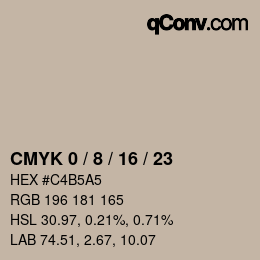 Color code: CMYK 0 / 8 / 16 / 23 | qconv.com