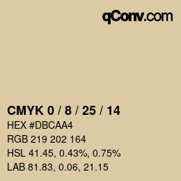 Color code: CMYK 0 / 8 / 25 / 14 | qconv.com