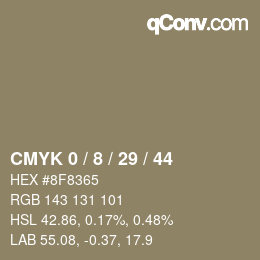 颜色代码: CMYK 0 / 8 / 29 / 44 | qconv.com