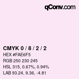 Color code: CMYK 0 / 8 / 2 / 2 | qconv.com