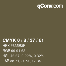 Color code: CMYK 0 / 8 / 37 / 61 | qconv.com