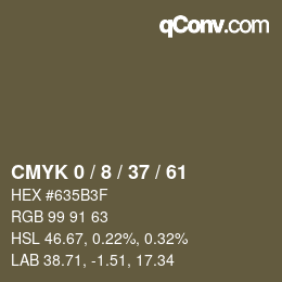 Color code: CMYK 0 / 8 / 37 / 61 | qconv.com