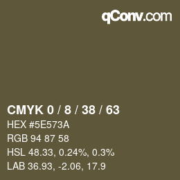 Color code: CMYK 0 / 8 / 38 / 63 | qconv.com
