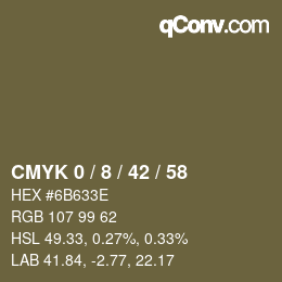 Color code: CMYK 0 / 8 / 42 / 58 | qconv.com