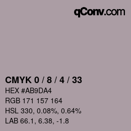 Color code: CMYK 0 / 8 / 4 / 33 | qconv.com