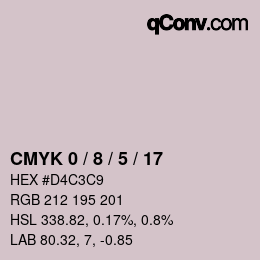 Color code: CMYK 0 / 8 / 5 / 17 | qconv.com