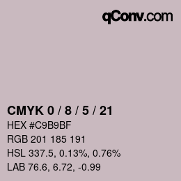 Color code: CMYK 0 / 8 / 5 / 21 | qconv.com