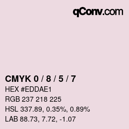 Color code: CMYK 0 / 8 / 5 / 7 | qconv.com