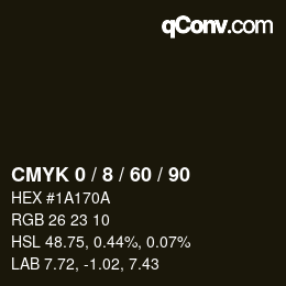 Color code: CMYK 0 / 8 / 60 / 90 | qconv.com