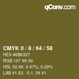 Color code: CMYK 0 / 8 / 64 / 58 | qconv.com