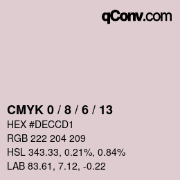Color code: CMYK 0 / 8 / 6 / 13 | qconv.com