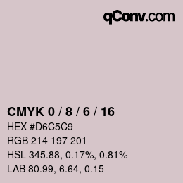 Color code: CMYK 0 / 8 / 6 / 16 | qconv.com