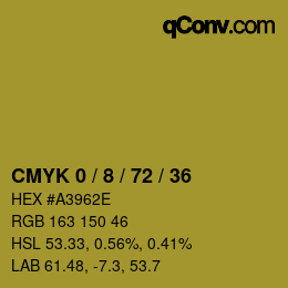 Color code: CMYK 0 / 8 / 72 / 36 | qconv.com