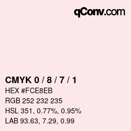 Color code: CMYK 0 / 8 / 7 / 1 | qconv.com