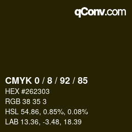 Color code: CMYK 0 / 8 / 92 / 85 | qconv.com