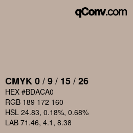 Color code: CMYK 0 / 9 / 15 / 26 | qconv.com