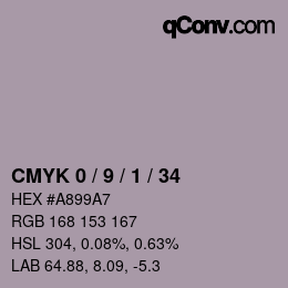 Color code: CMYK 0 / 9 / 1 / 34 | qconv.com