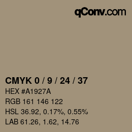 Color code: CMYK 0 / 9 / 24 / 37 | qconv.com