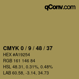 Color code: CMYK 0 / 9 / 48 / 37 | qconv.com