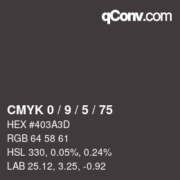 Color code: CMYK 0 / 9 / 5 / 75 | qconv.com