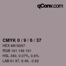 Color code: CMYK 0 / 9 / 6 / 37 | qconv.com