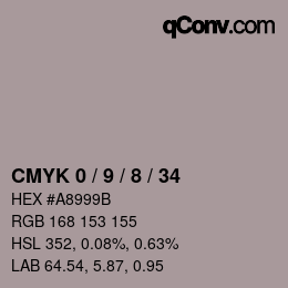 Color code: CMYK 0 / 9 / 8 / 34 | qconv.com