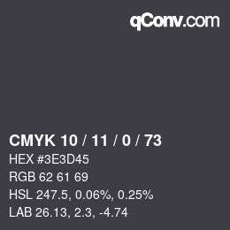 Color code: CMYK 10 / 11 / 0 / 73 | qconv.com