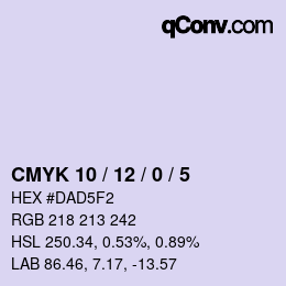 Color code: CMYK 10 / 12 / 0 / 5 | qconv.com