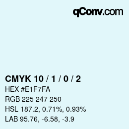 Color code: CMYK 10 / 1 / 0 / 2 | qconv.com