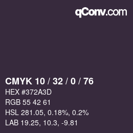 カラーコード: CMYK 10 / 32 / 0 / 76 | qconv.com