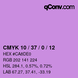 Color code: CMYK 10 / 37 / 0 / 12 | qconv.com