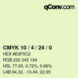 Color code: CMYK 10 / 4 / 24 / 0 | qconv.com