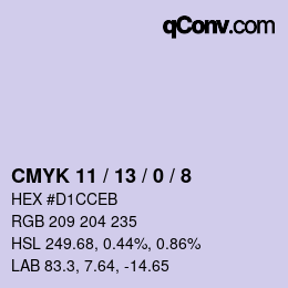 Color code: CMYK 11 / 13 / 0 / 8 | qconv.com