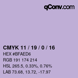 Código de color: CMYK 11 / 19 / 0 / 16 | qconv.com