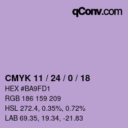 Color code: CMYK 11 / 24 / 0 / 18 | qconv.com