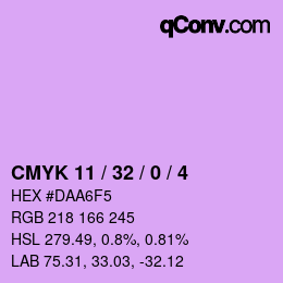 カラーコード: CMYK 11 / 32 / 0 / 4 | qconv.com