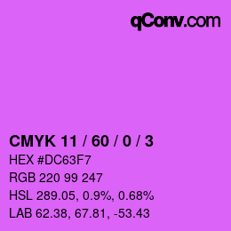 Color code: CMYK 11 / 60 / 0 / 3 | qconv.com