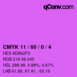 Color code: CMYK 11 / 60 / 0 / 4 | qconv.com