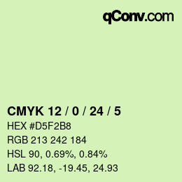 Color code: CMYK 12 / 0 / 24 / 5 | qconv.com