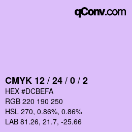 カラーコード: CMYK 12 / 24 / 0 / 2 | qconv.com