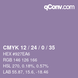 Color code: CMYK 12 / 24 / 0 / 35 | qconv.com