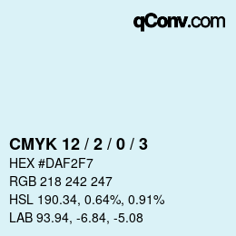 Color code: CMYK 12 / 2 / 0 / 3 | qconv.com