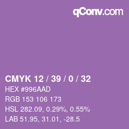 Color code: CMYK 12 / 39 / 0 / 32 | qconv.com