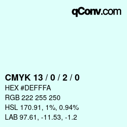 Color code: CMYK 13 / 0 / 2 / 0 | qconv.com