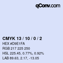 Color code: CMYK 13 / 10 / 0 / 2 | qconv.com