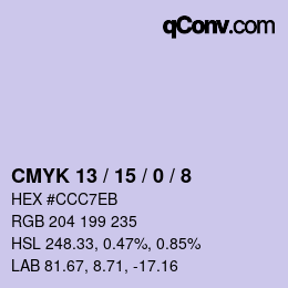 Color code: CMYK 13 / 15 / 0 / 8 | qconv.com