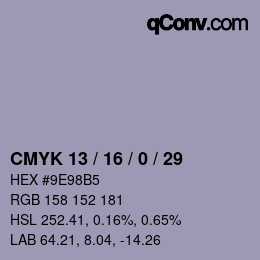 Color code: CMYK 13 / 16 / 0 / 29 | qconv.com