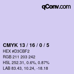 Color code: CMYK 13 / 16 / 0 / 5 | qconv.com