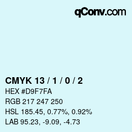 Color code: CMYK 13 / 1 / 0 / 2 | qconv.com