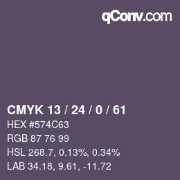 颜色代码: CMYK 13 / 24 / 0 / 61 | qconv.com